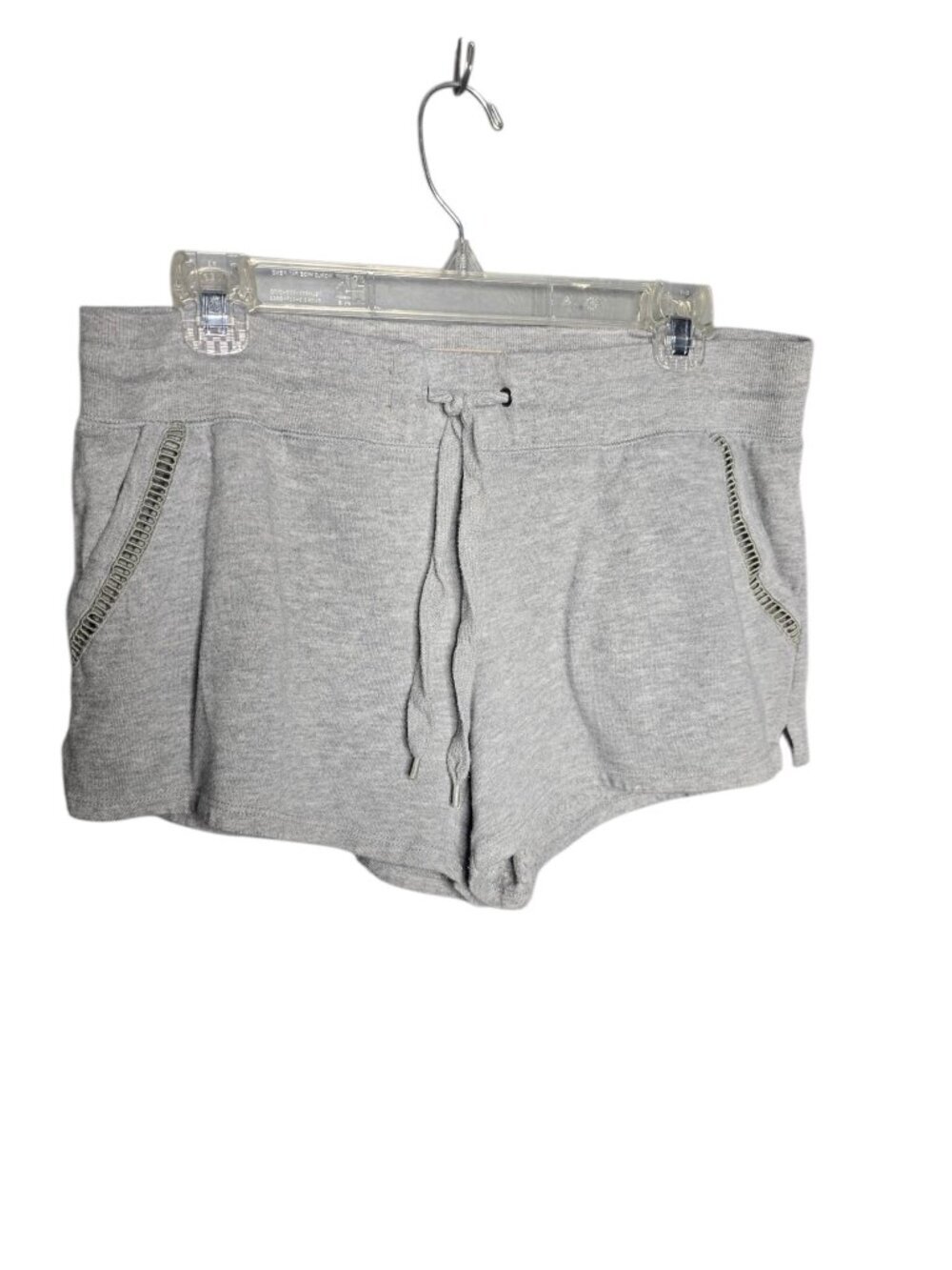 PJ Salvage Womens Gray Drawstring Lounge Shorts Size M
